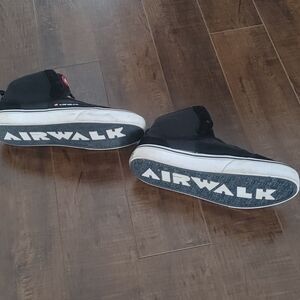 Airwalk Men Black High-Top Sneakers